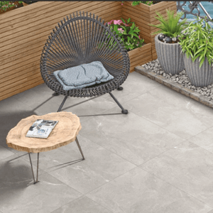 Soft Stone Grey Porcelain- 900 x 600 mm (20 mm) - Paving Traders