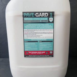 Pave-Gard 1 - THE ORIGINAL - Natural Stone Sealer 20Ltr - MATT Finish