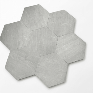 Kandla Grey Hexagon Porcelain - Paving Traders