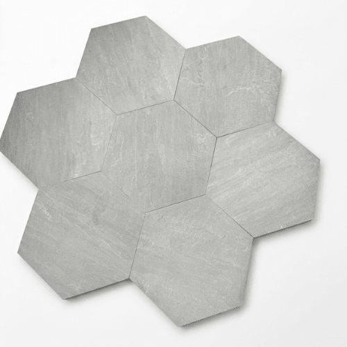 Kandla Grey Hexagon Porcelain - Paving Traders