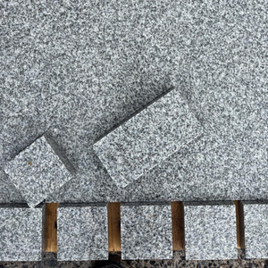 Silver Grey Granite Cobbles - East Yorkshire Stone