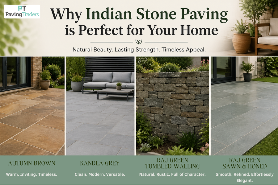 Why Indian Stone Paving is Perfect for Your Home - Paving Traders