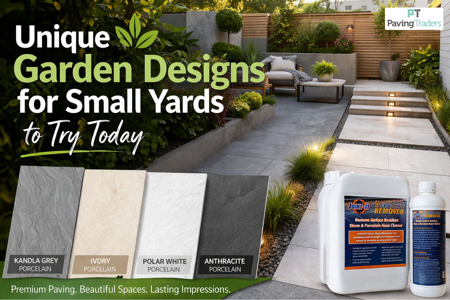 Unique Garden Designs for Small Yards - Paving Traders