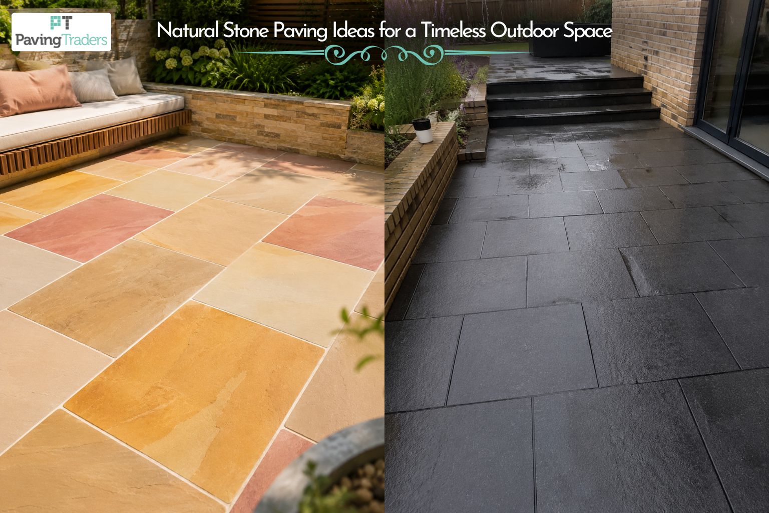Natural Stone Paving Ideas for a Timeless Outdoor Space - Paving Traders