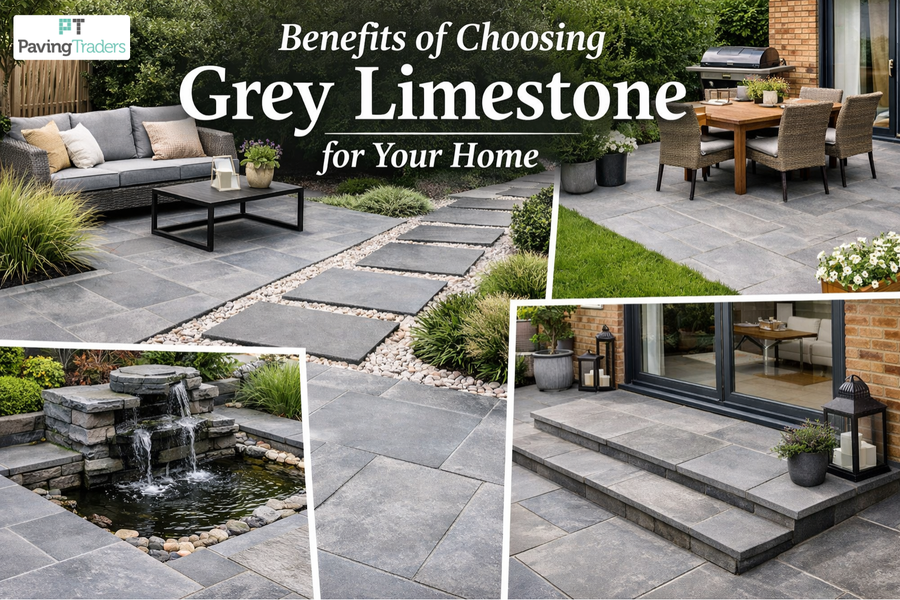 Benefits of Choosing Grey Limestone - Paving Traders