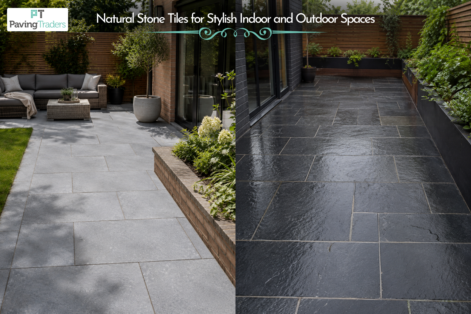 Natural Stone Tiles for Stylish Outdoors - Paving Traders