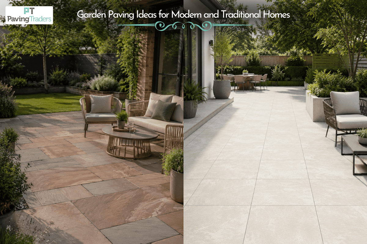 Garden Paving Ideas for Modern and Traditional Homes