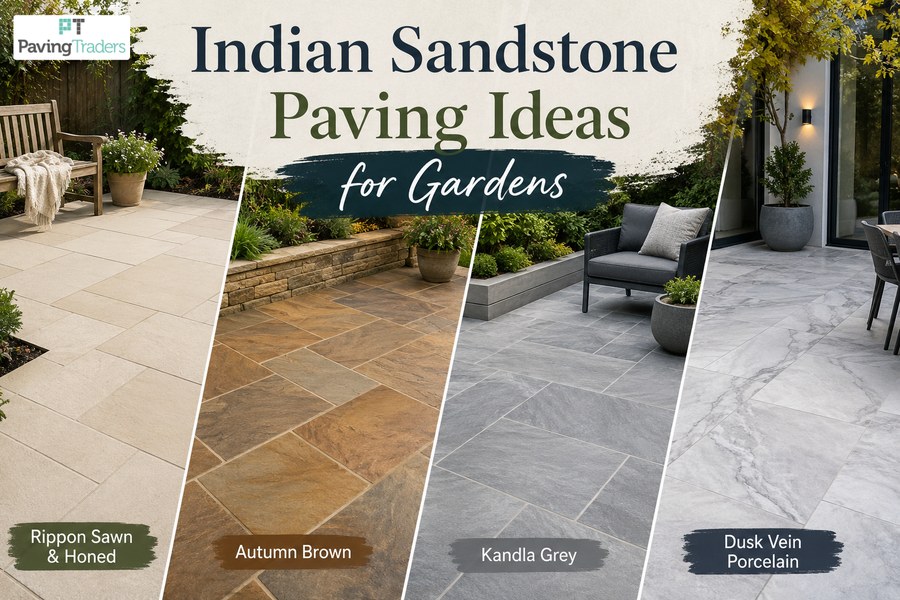 Why Indian Sandstone is Ideal for Outdoor Spaces- Paving Traders