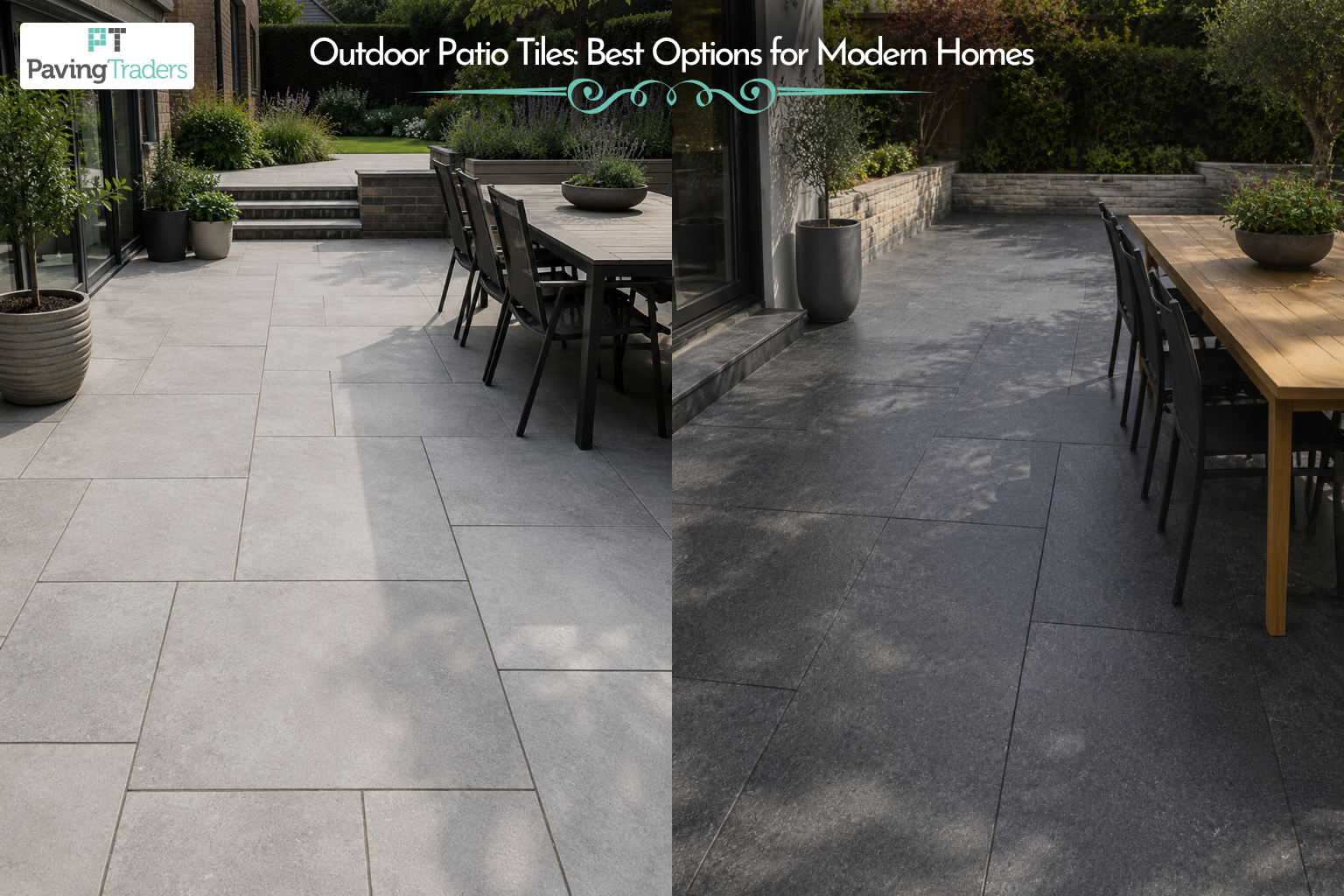 Outdoor Patio Tiles: Best Options for Modern Homes - Paving Traders