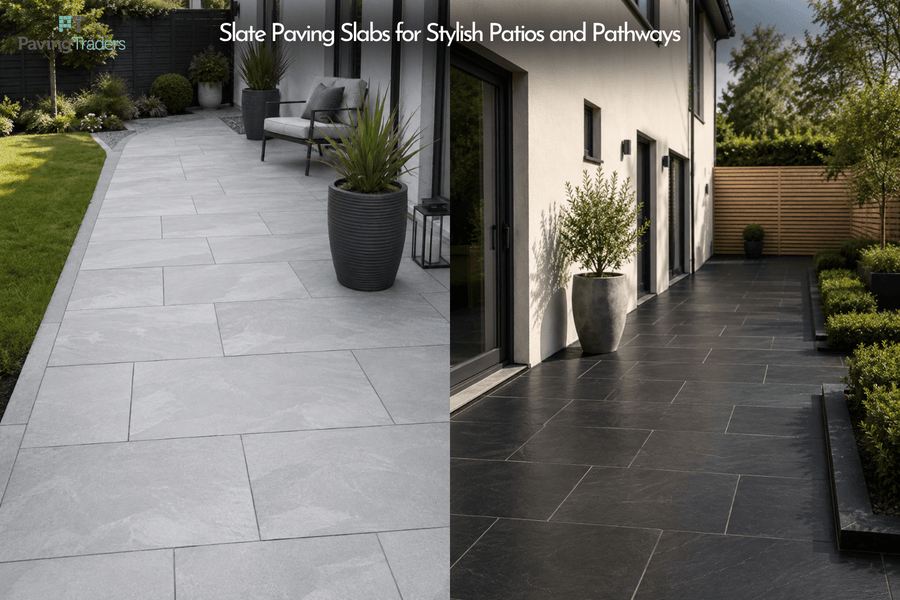 Slate Paving Slabs for Stylish Patios and Pathways - Paving Traders