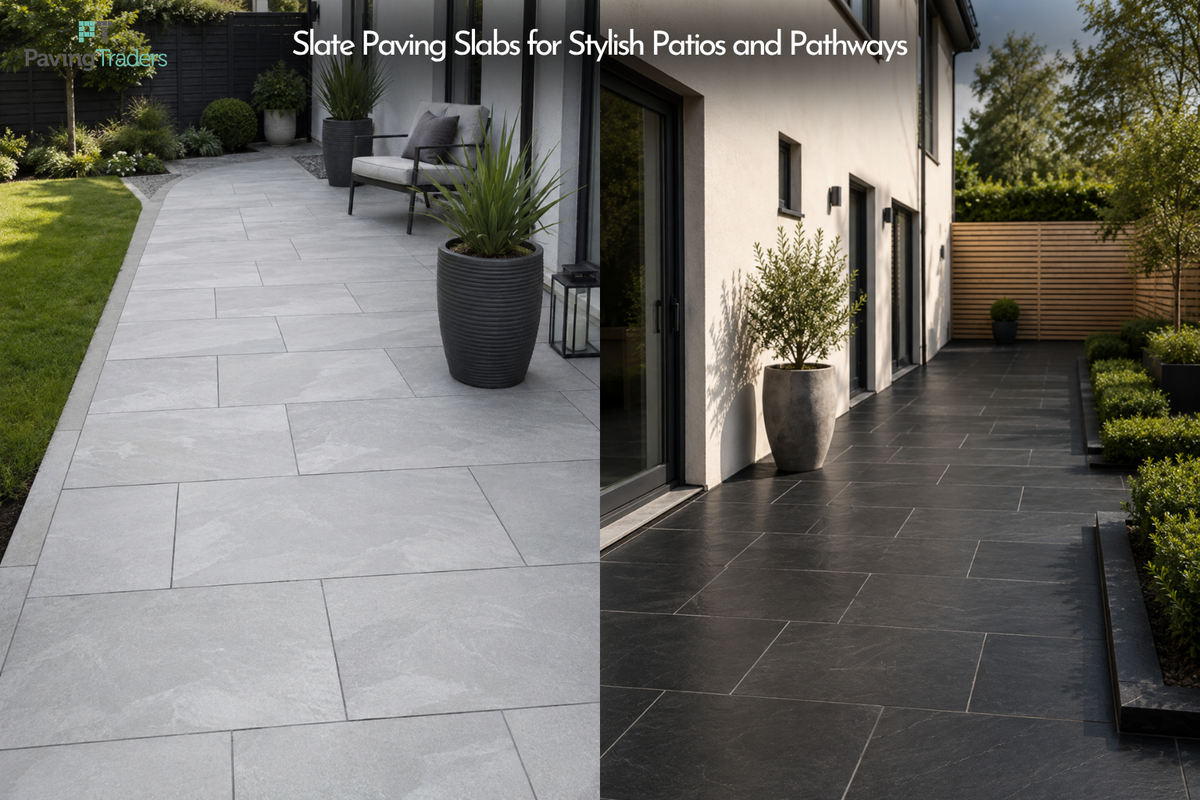 Slate Paving Slabs for Stylish Patios and Pathways - Paving Traders