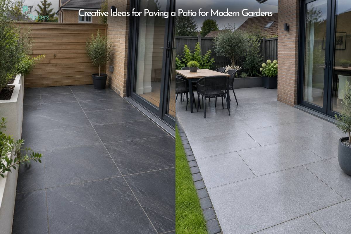 Creative Ideas for Paving a Patio for Modern Gardens - Paving Traders