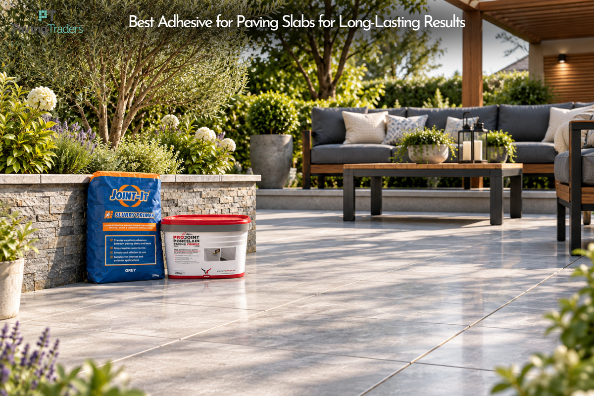 Best Adhesive for Paving Slabs for Long-Lasting Results - Paving Traders