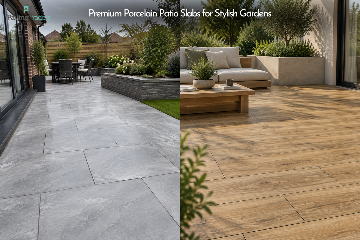 Premium Porcelain Patio Slabs for Stylish Gardens - Paving Traders