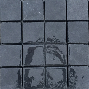 Black Limestone Cobbles - 200x100 mm