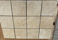 County Crema Porcelain Cobbles - 100X100 (20mm)