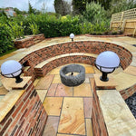 Fossil Buff Cobbles - 100x100 mm