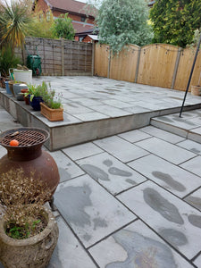 Kandla Grey Sandstone- Patio Pack 17 (22 mm)