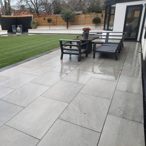 Kandla Grey Porcelain - Patio Pack 17 (20mm)