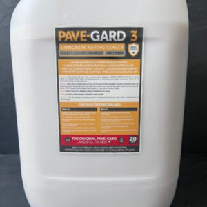 Pave-Gard 3 - Concrete Paving Sealer 20Ltr - MATT Finish