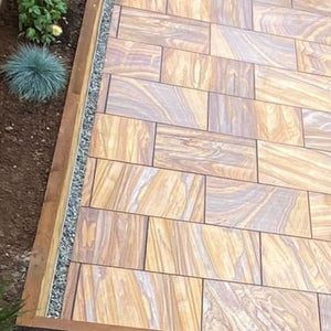 Rainbow Sawn & Honed- Patio Pack 17 (22 mm)