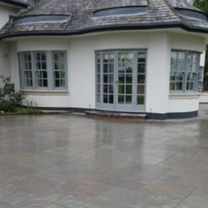 Grey Limestone Tumbled & Brushed - 600X900 mm (22mm)