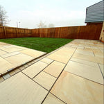 Fossil Mint Buff Sandstone - PP17 (20 m² )(£29.06 m² inc VAT) Shotblasted