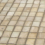 Fossil Buff Cobbles - East Yorkshire Stone