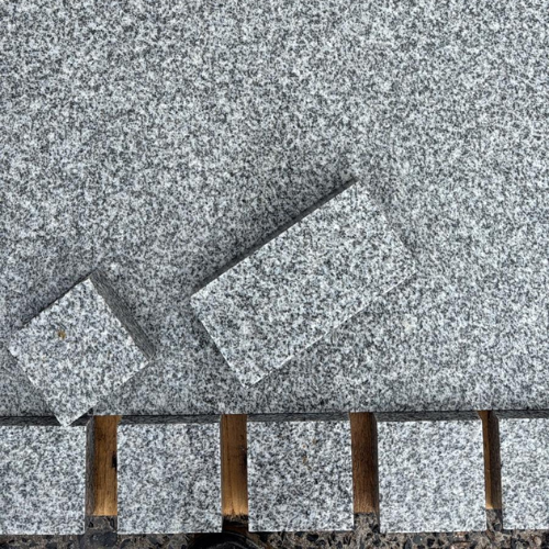 Silver Grey Granite Cobbles - East Yorkshire Stone