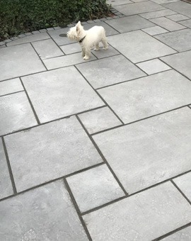 Limestone paving