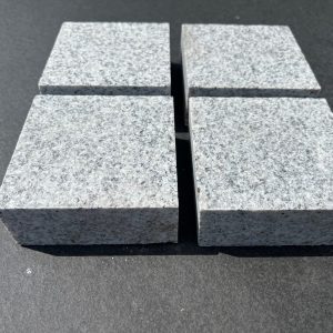 Grey granite cobbles