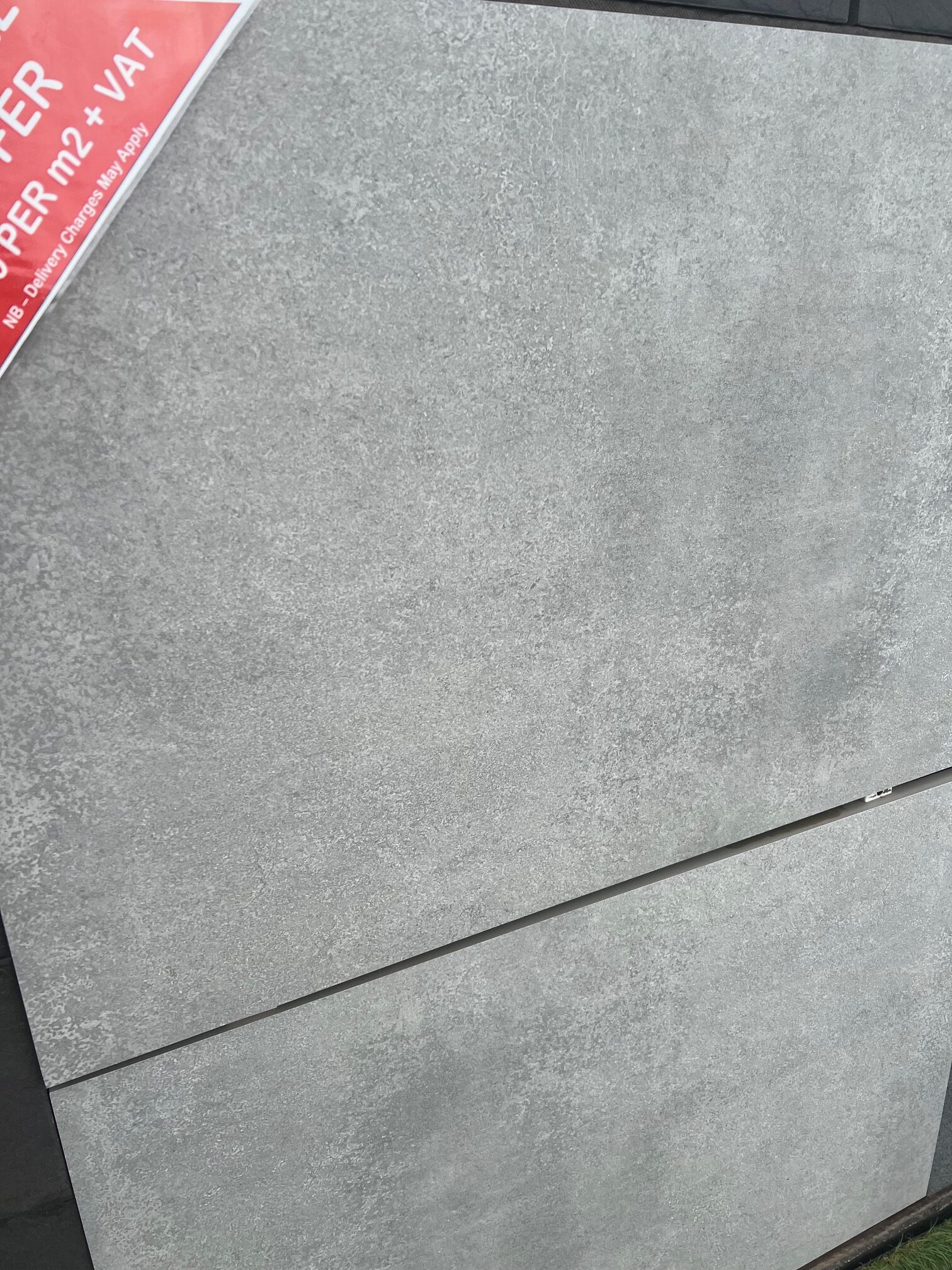 PORTLAND GREY Porcelain - 900x600x20mm / 21.6m2 Pack - Image 3