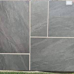 Anthracite porcelain