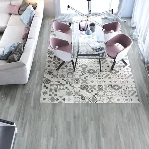 GREY OAK Wood Effect Porcelain