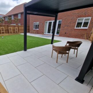 LONDON WHITE porcelain paving