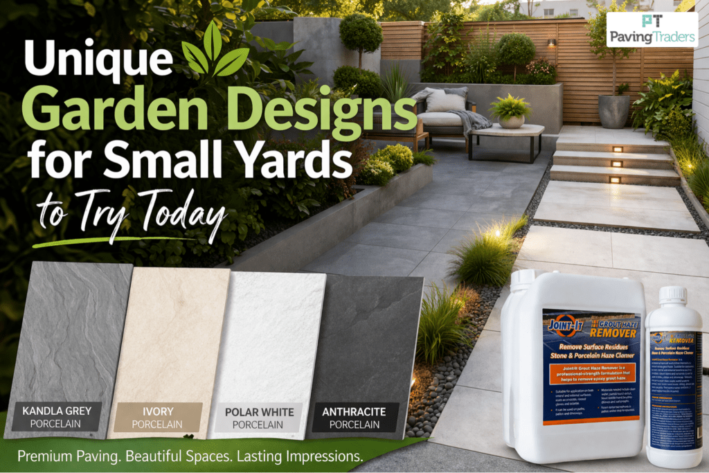 Unique Garden Designs for Small Yards to Try Today - Paving Traders