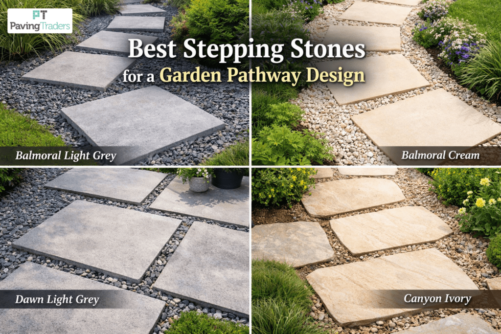 Best Stepping Stones for a Garden Pathway Design - Paving Traders