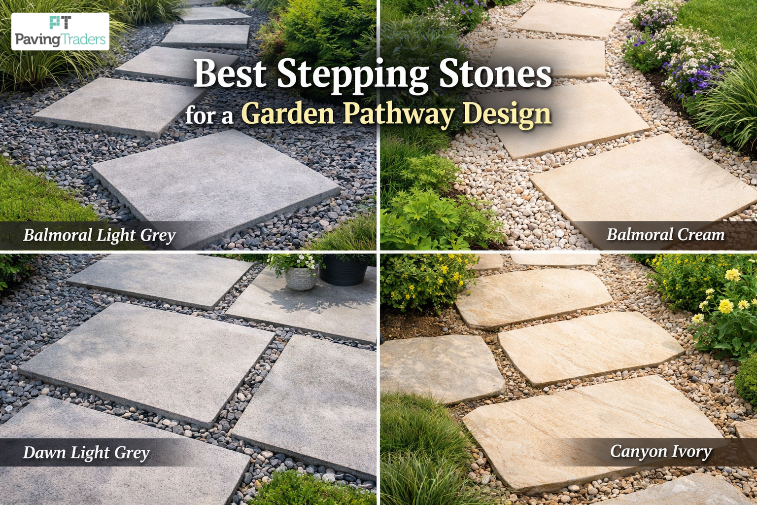 Best Stepping Stones for a Garden Pathway Design - Paving Traders