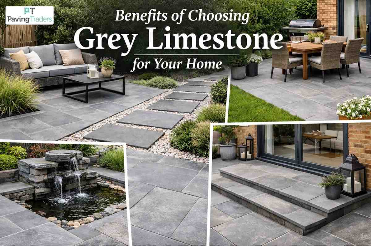 Benefits of Choosing Grey Limestone - Paving Traders