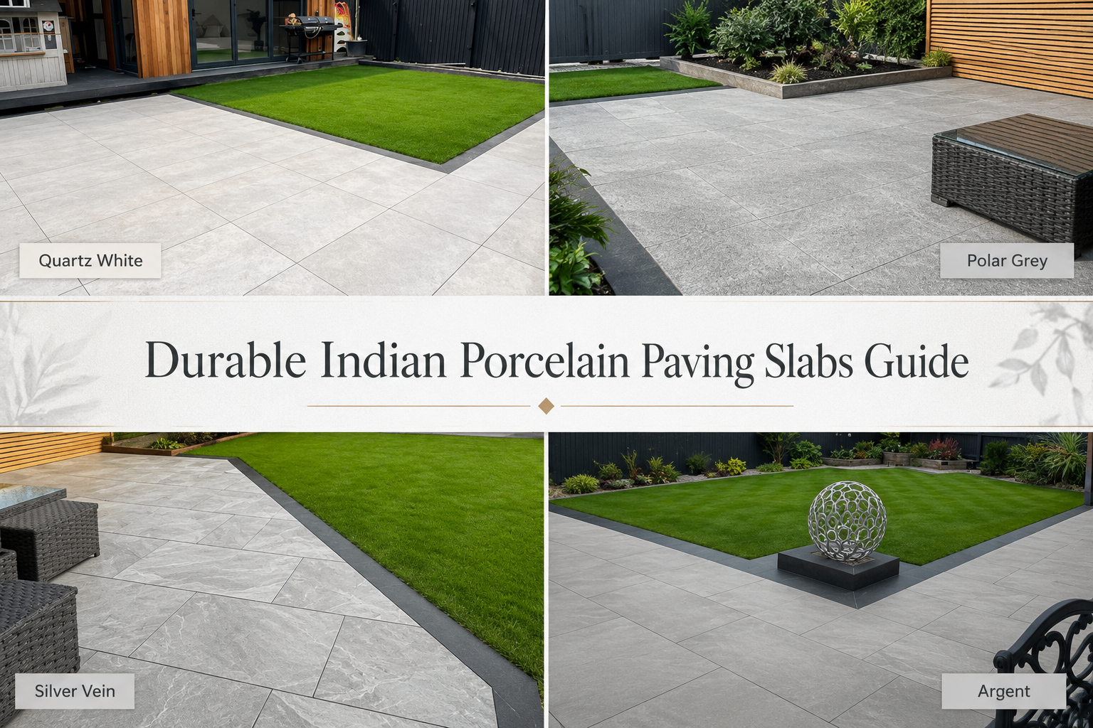 Durable Indian Porcelain Paving Slabs Guide - Paving Traders