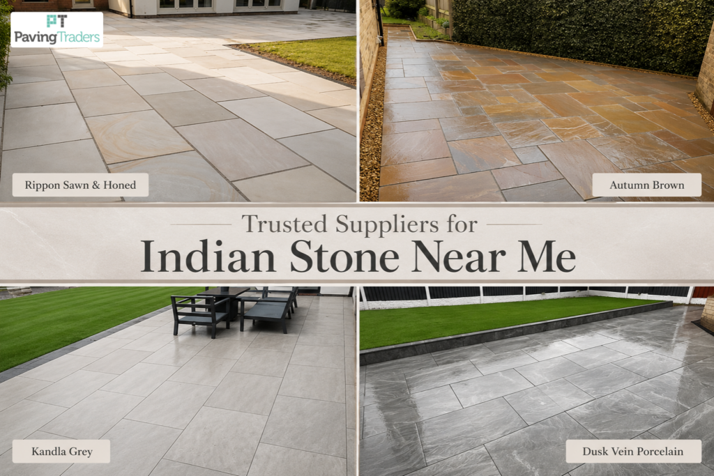 Trusted Suppliers for Indian Stone Near Me - Paving Traders